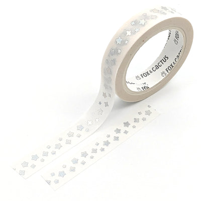 Twinkle (White) Washi Tape (Holo Foil) (RETIRED)