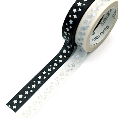 Twinkle (Black) Washi Tape (Holo Foil)