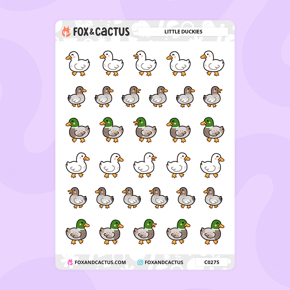 Little Duckie Stickers