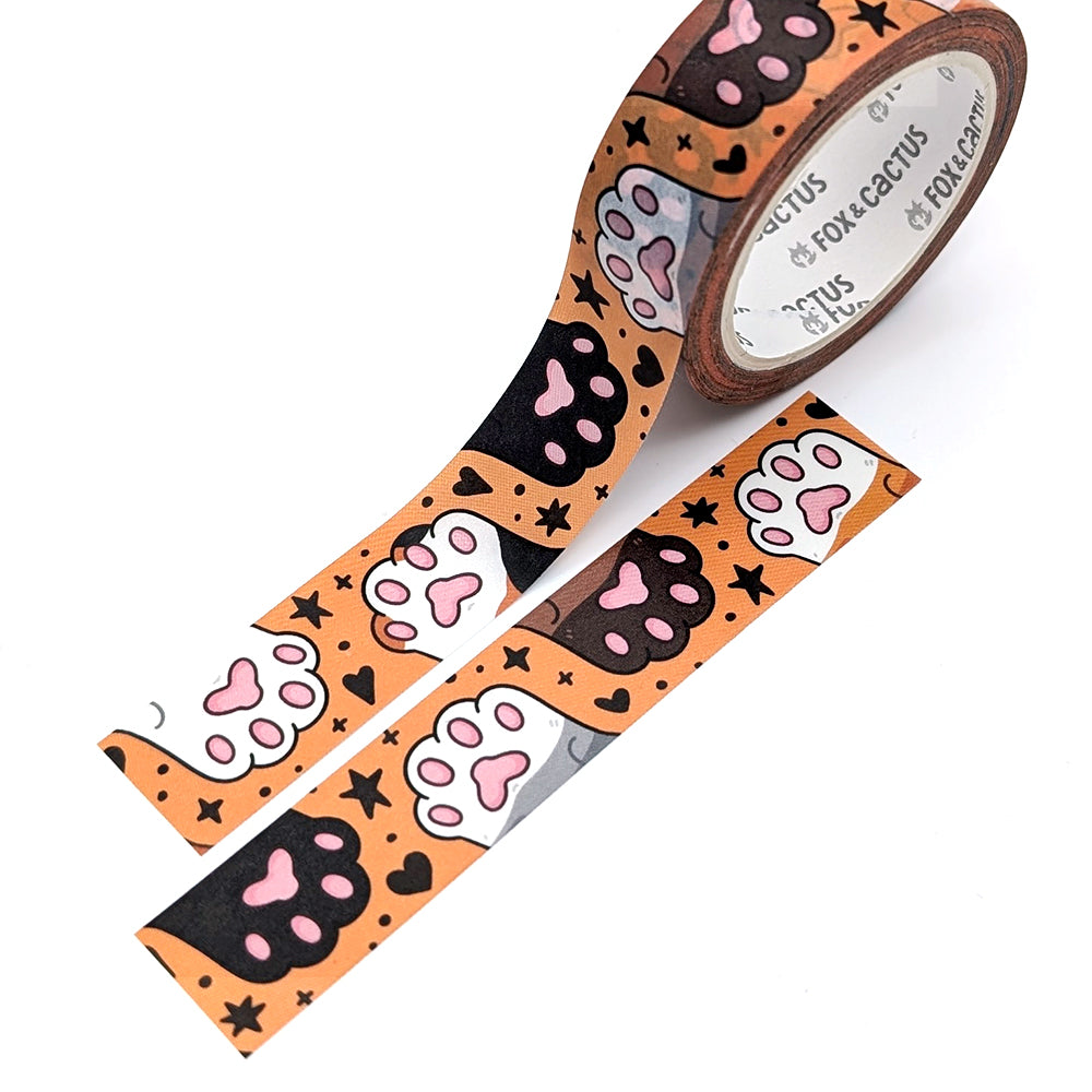 Halloween Cat Beans Washi Tape