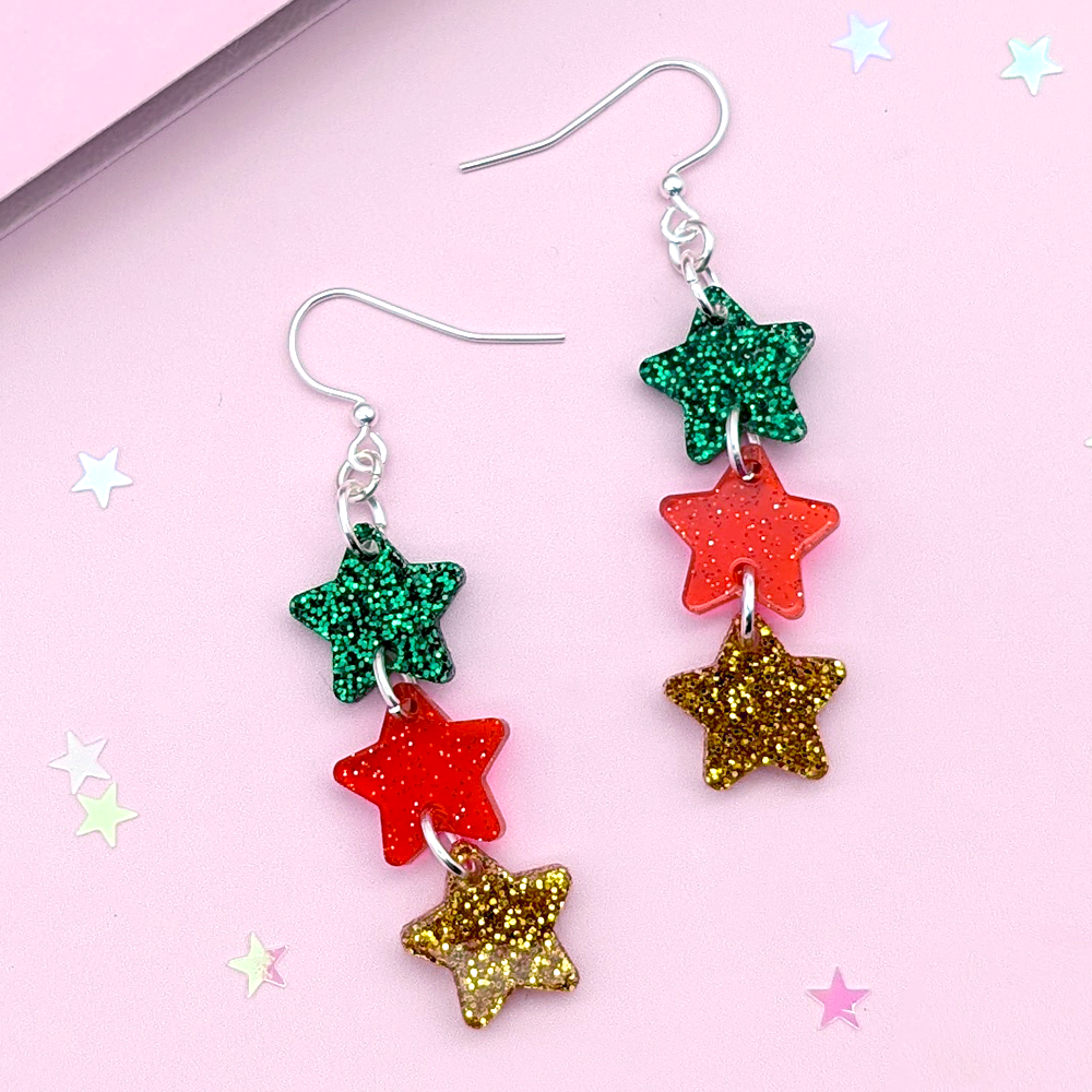 Christmas Star (Traditional) Earrings