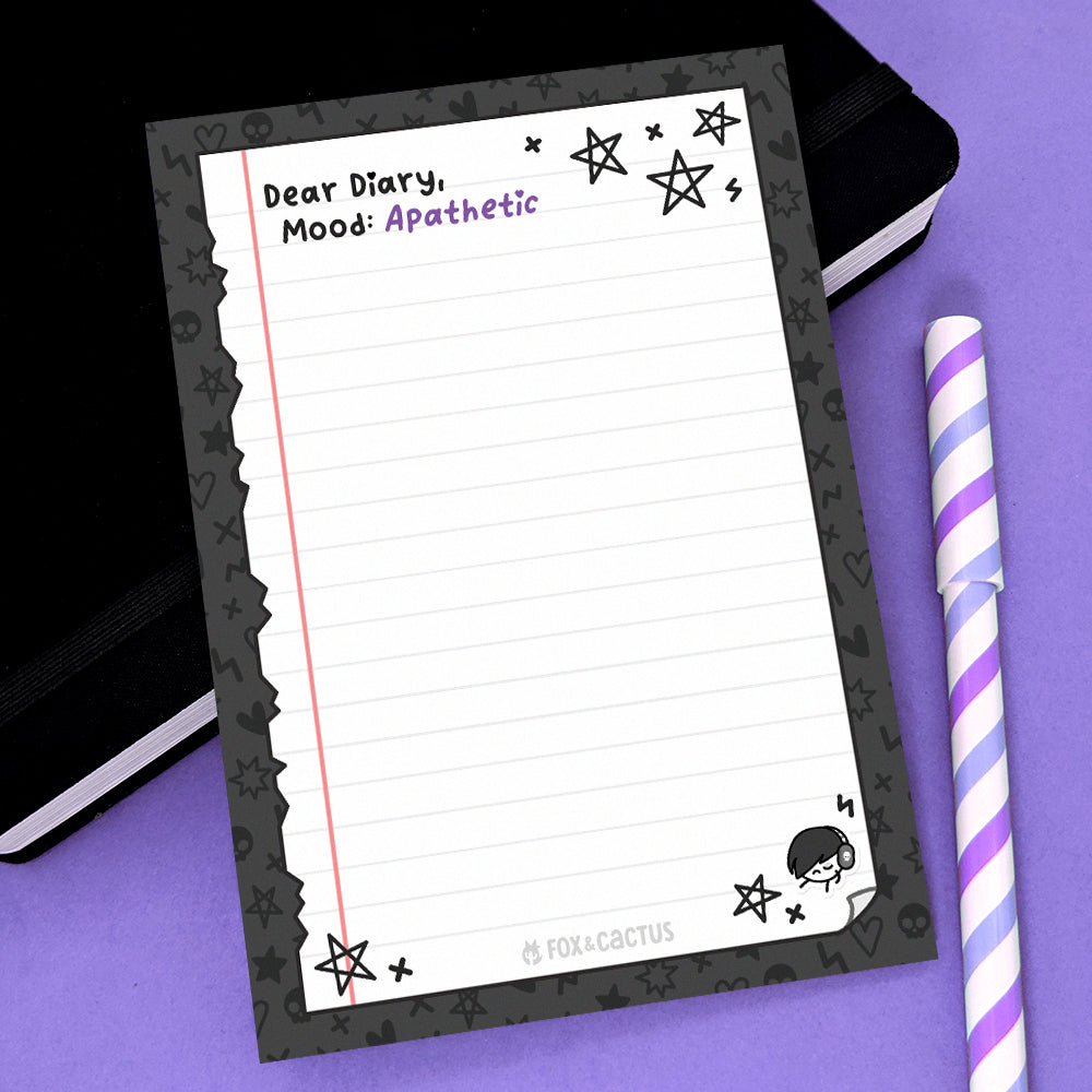 Emo Diary A6 (4x6) Notepad