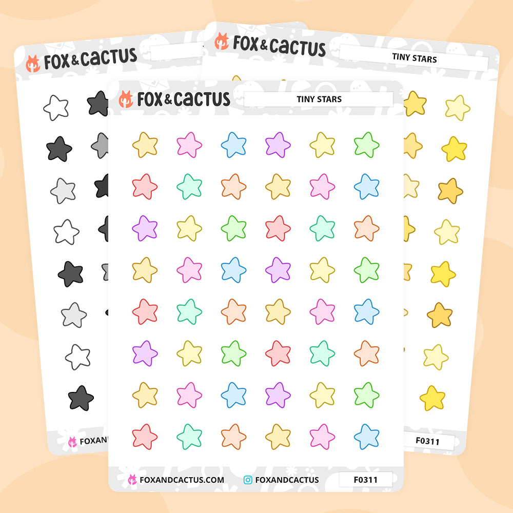 Tiny Star Stickers