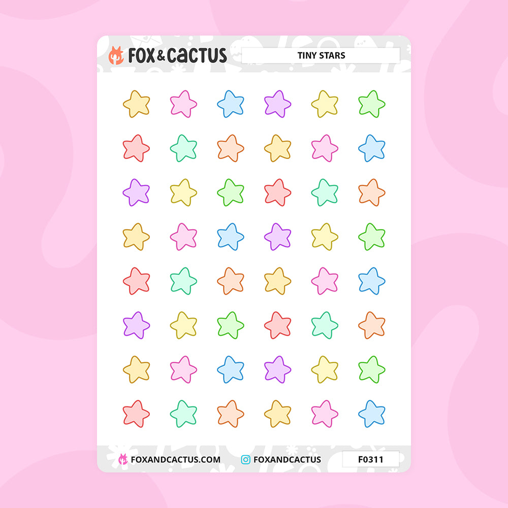 Tiny Star Stickers