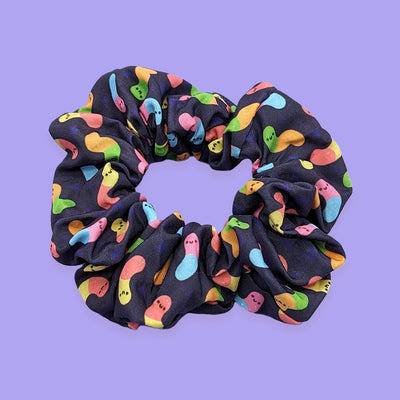 Gummy Worm Scrunchie