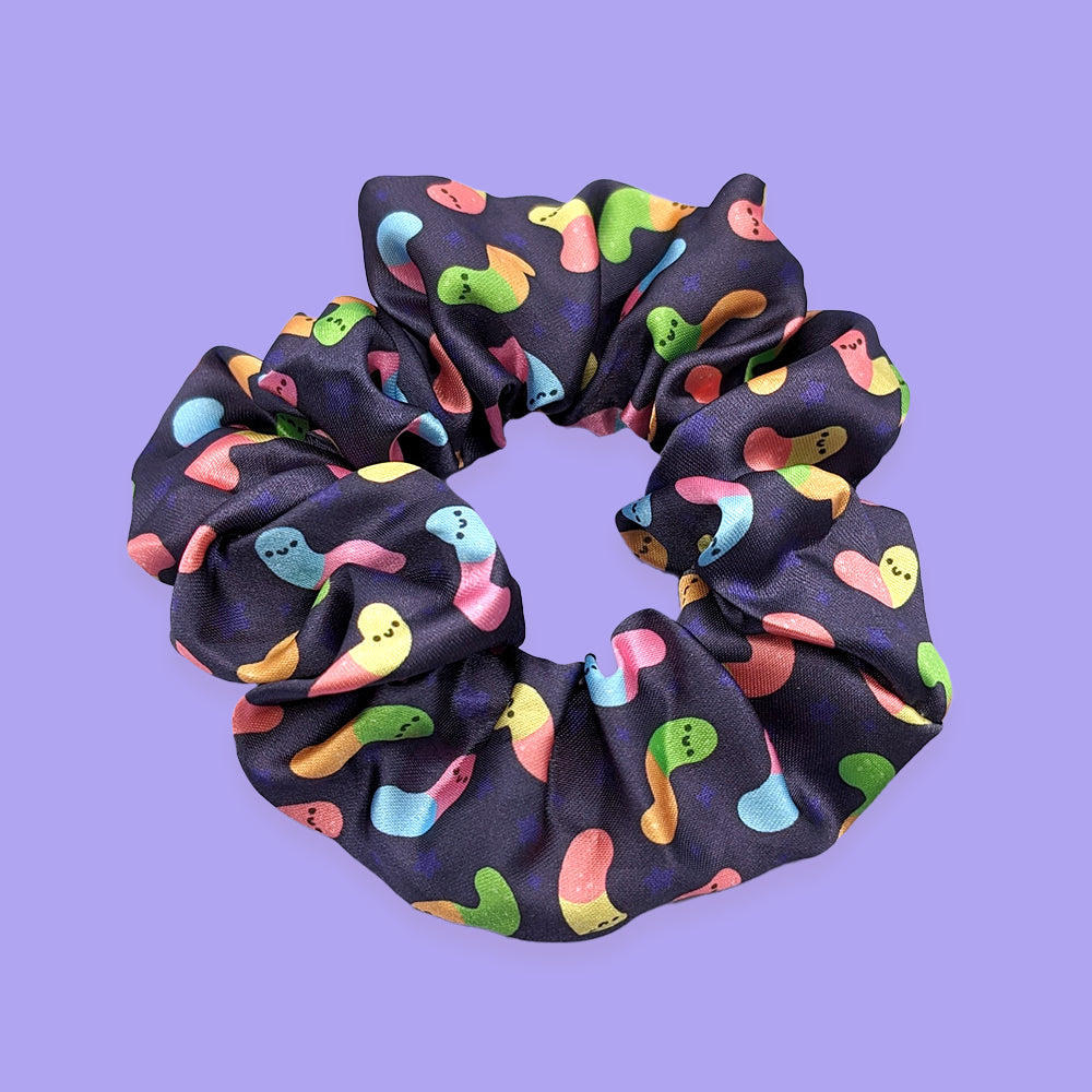 Gummy Worm Scrunchie