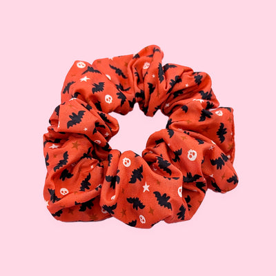 Frickin' Bats (Red) Scrunchie