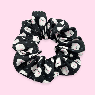 Ghosties (Black) Scrunchie