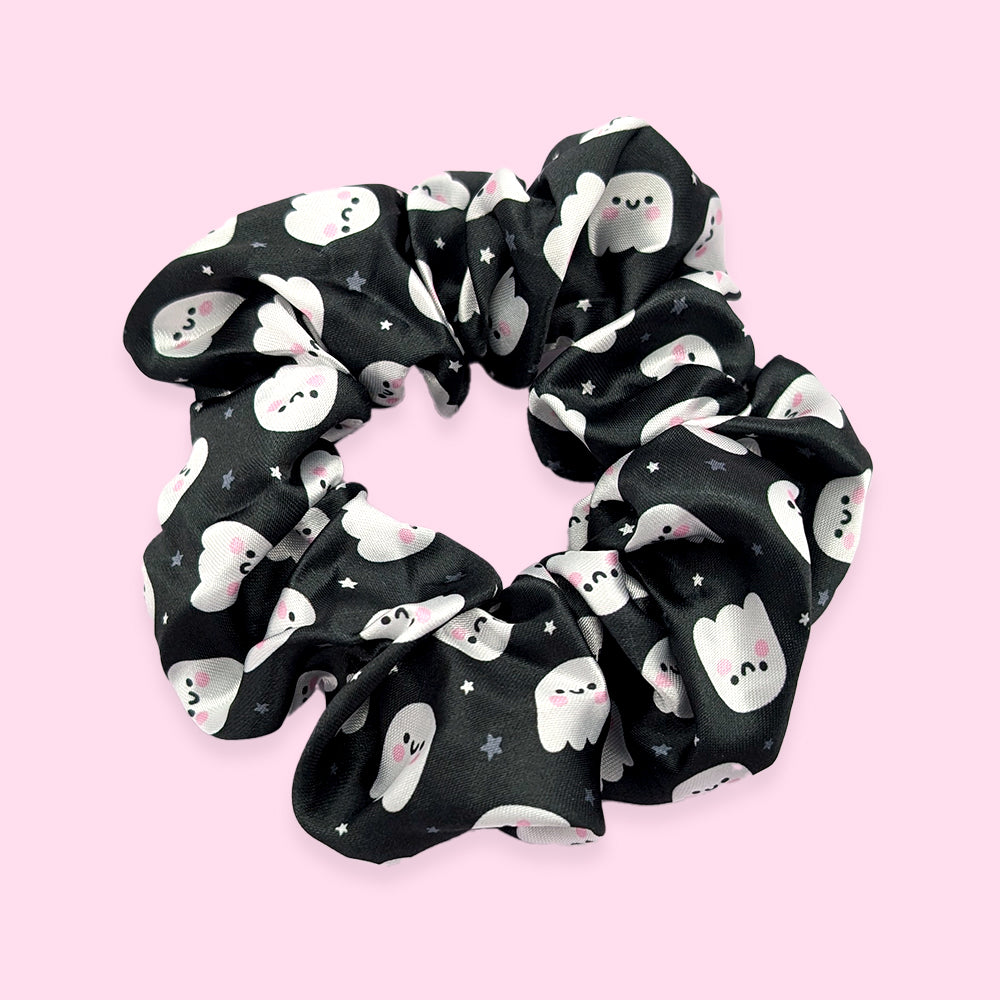 Ghosties (Black) Scrunchie