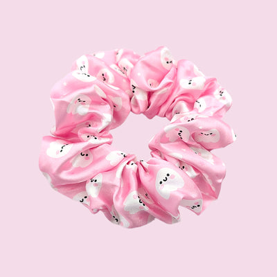 Ghosties (Pink) Scrunchie