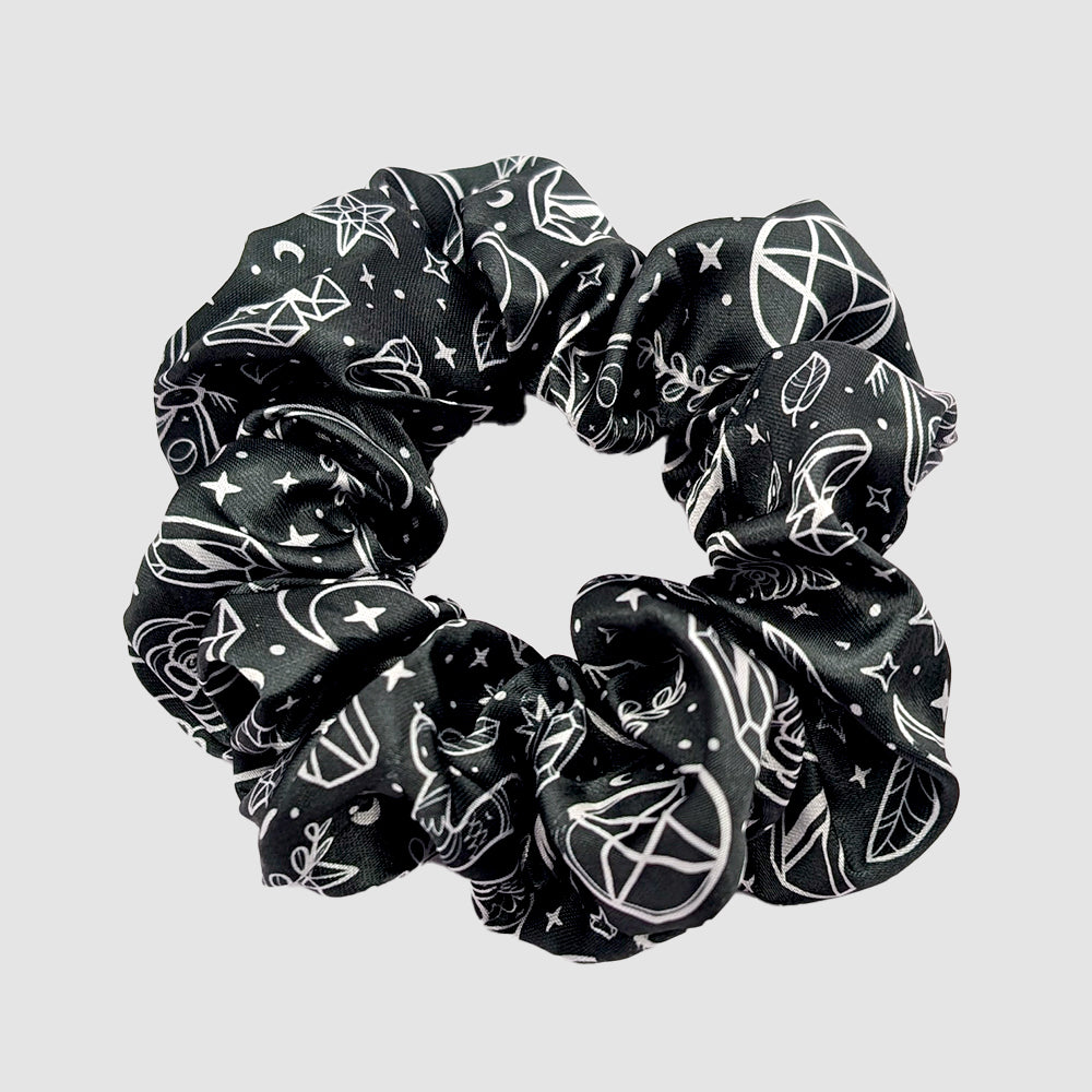 Witchy Vibes (Black) Scrunchie