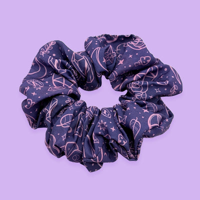 Witchy Vibes (Purple) Scrunchie