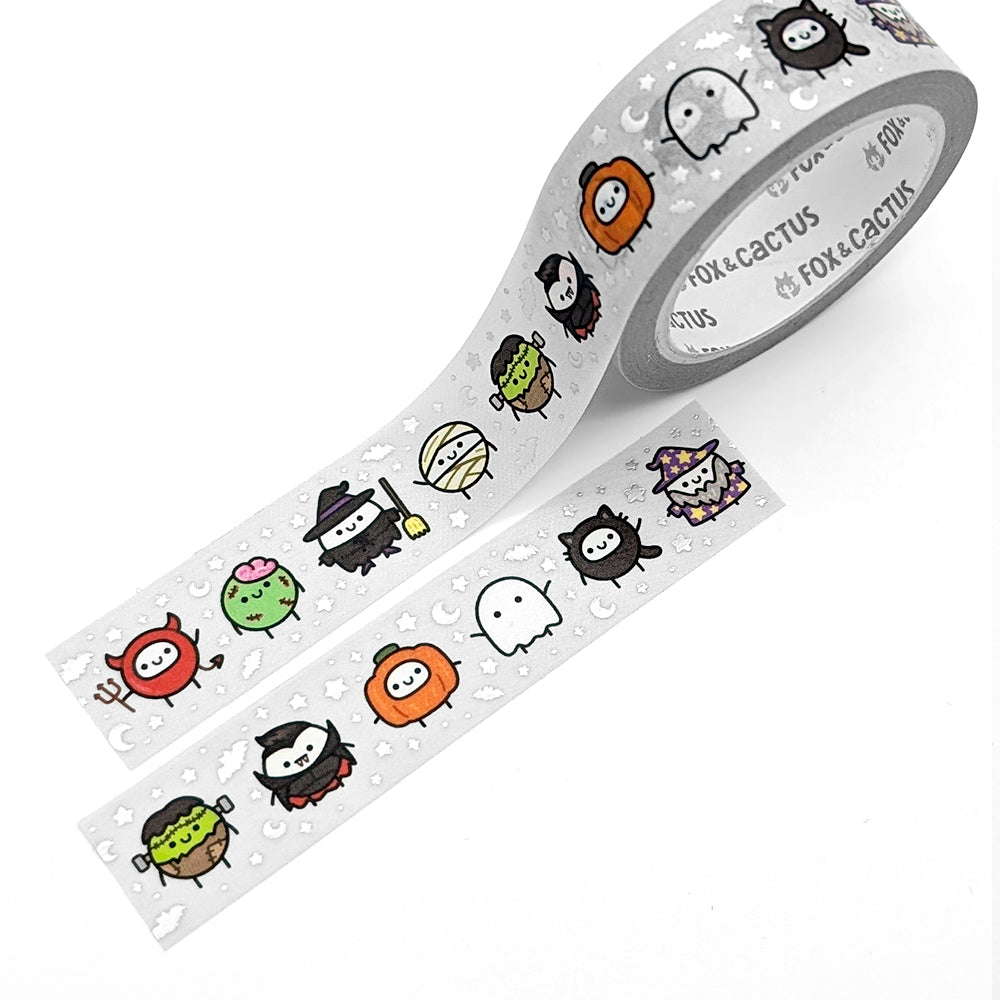 Halloween Squish Washi Tape (Holo Foil)