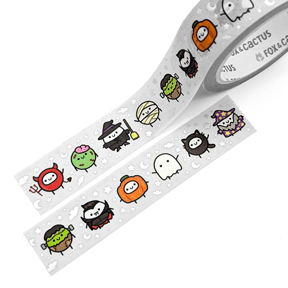 Halloween Squish Washi Tape (Holo Foil)