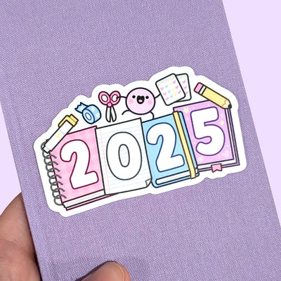 2025 Squish (Colourful) Vinyl Sticker