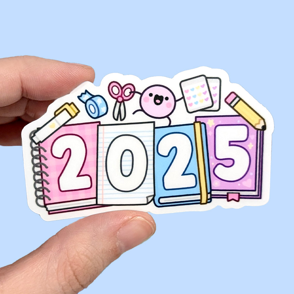 2025 Squish (Colourful) Vinyl Sticker