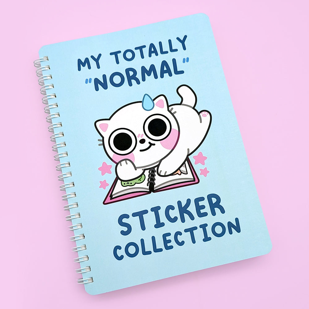 My "Normal" Sticker Collection Reusable Sticker Book