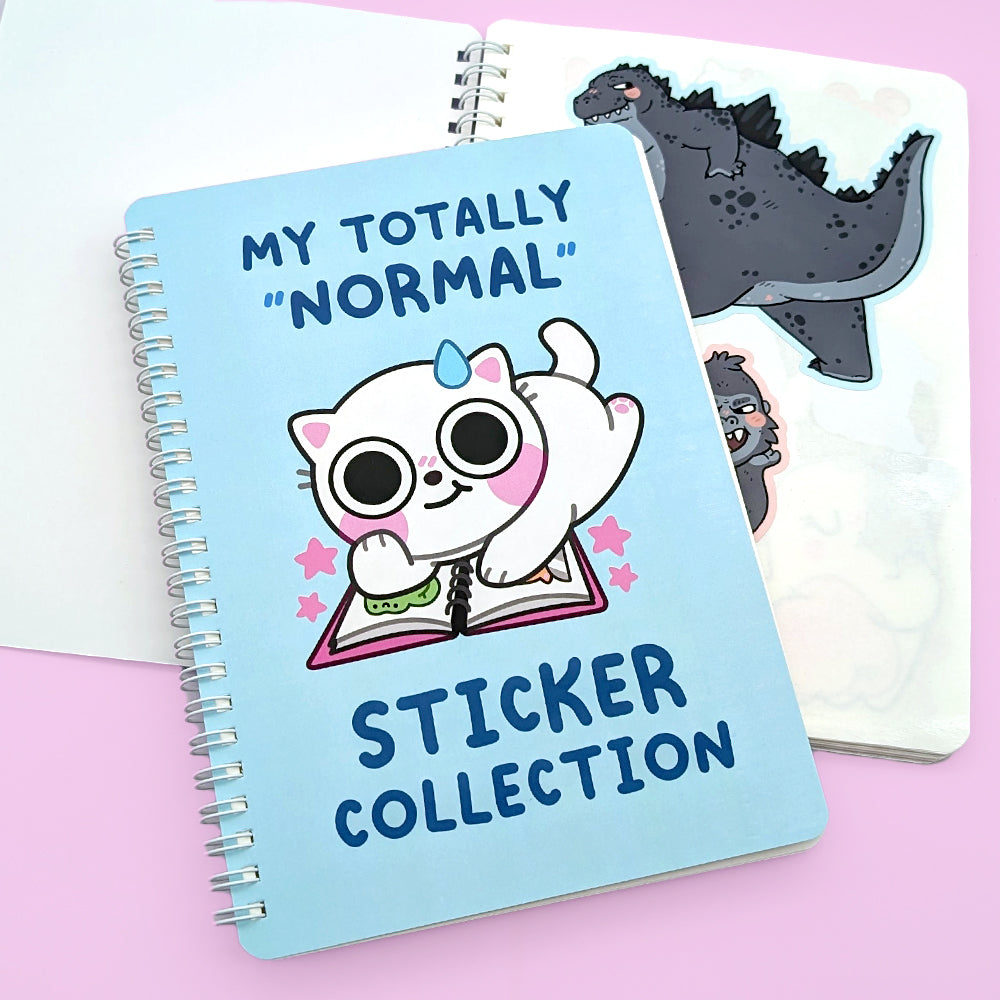 My "Normal" Sticker Collection Reusable Sticker Book