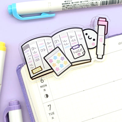 Planner Squish Acrylic Clip