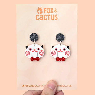 [PREORDER] Billy the Cat Earrings