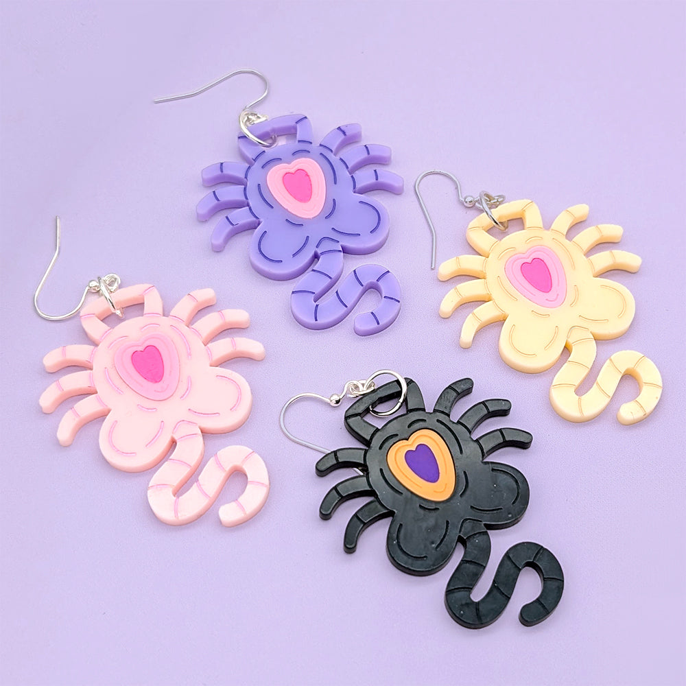 Facehugger Earrings