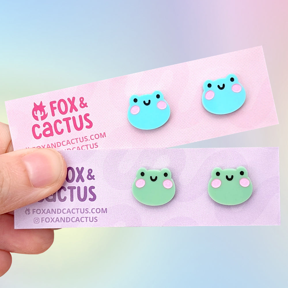 Froggy Stud Earrings