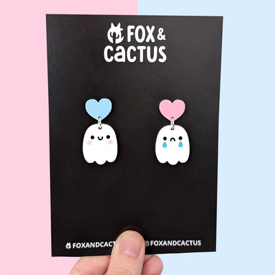 [PREORDER] Mixed Emotions Ghost Earrings