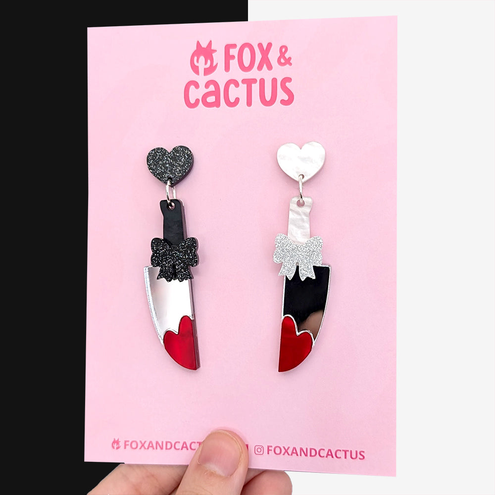 [PREORDER] Enemies to Lovers Knife Earrings