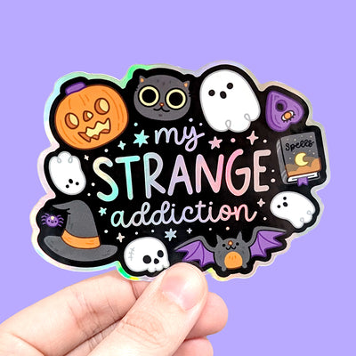 My Strange (Halloween) Addiction Vinyl Sticker