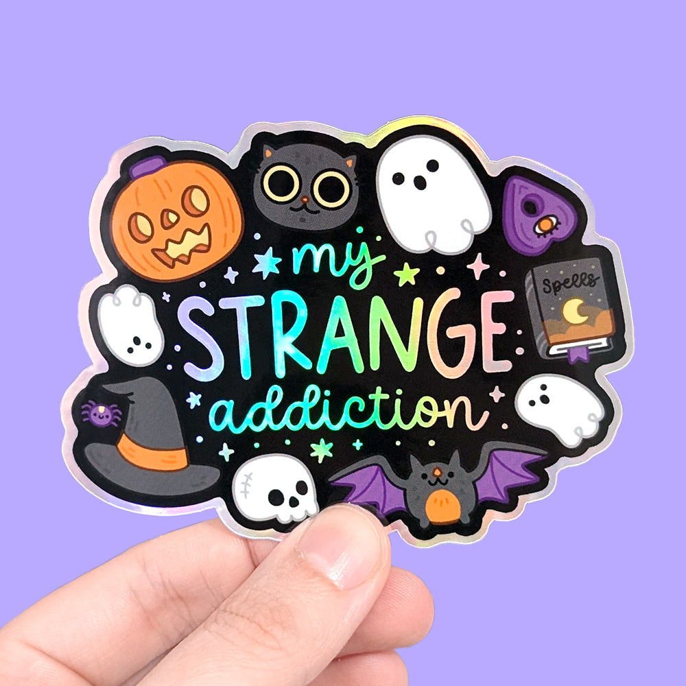 My Strange (Halloween) Addiction Vinyl Sticker