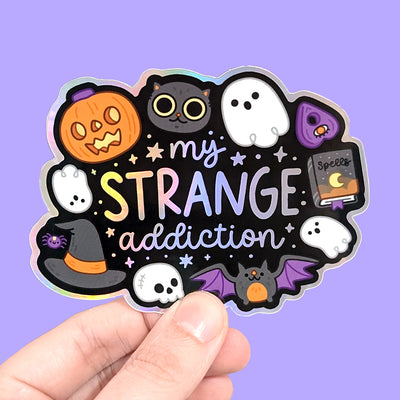 My Strange (Halloween) Addiction Vinyl Sticker