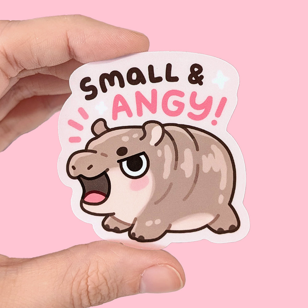 Small & Angy Vinyl Sticker