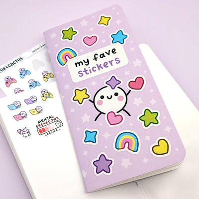 (Imperfect) Squish's Faves Reusable Sticker Book