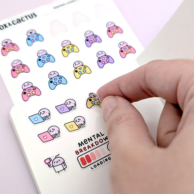 (Seconds Quality) Squish's Faves Reusable Sticker Book