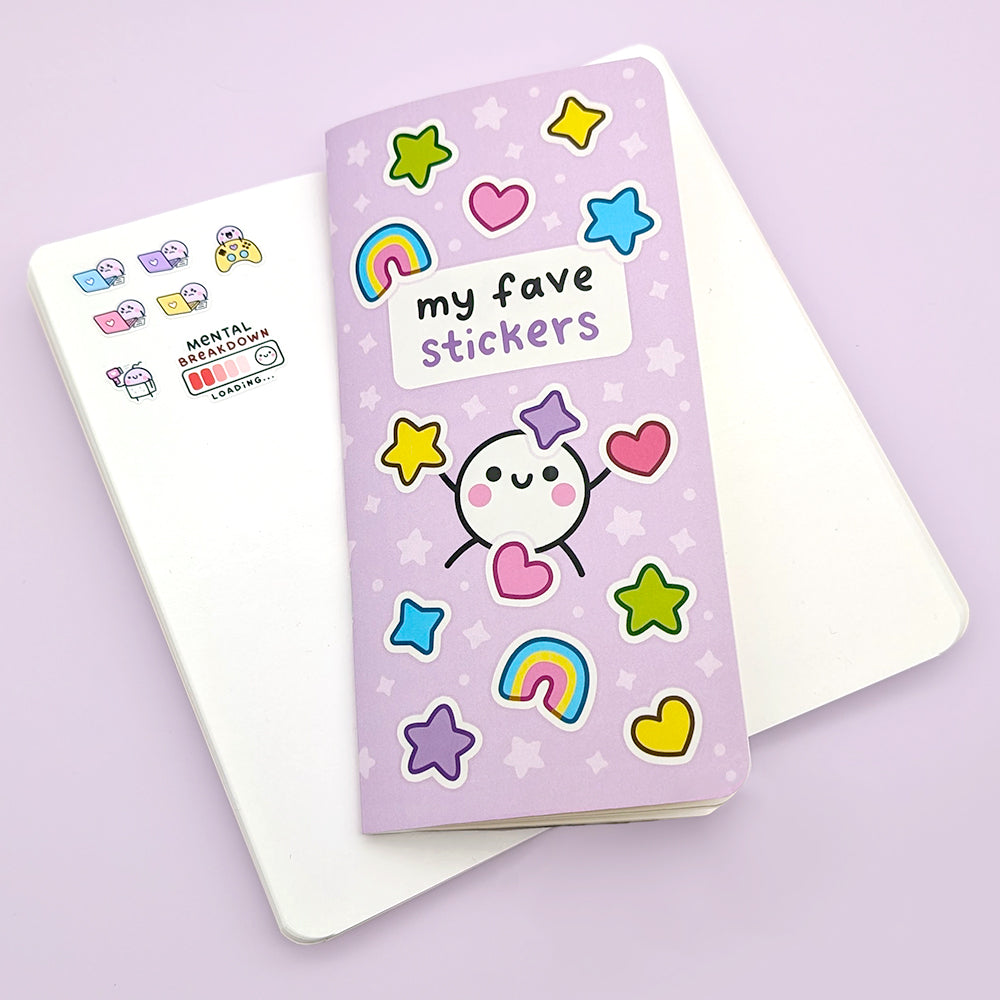 (Imperfect) Squish's Faves Reusable Sticker Book