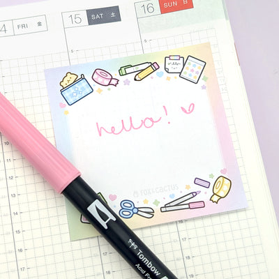 Stationery Lover Sticky Notes