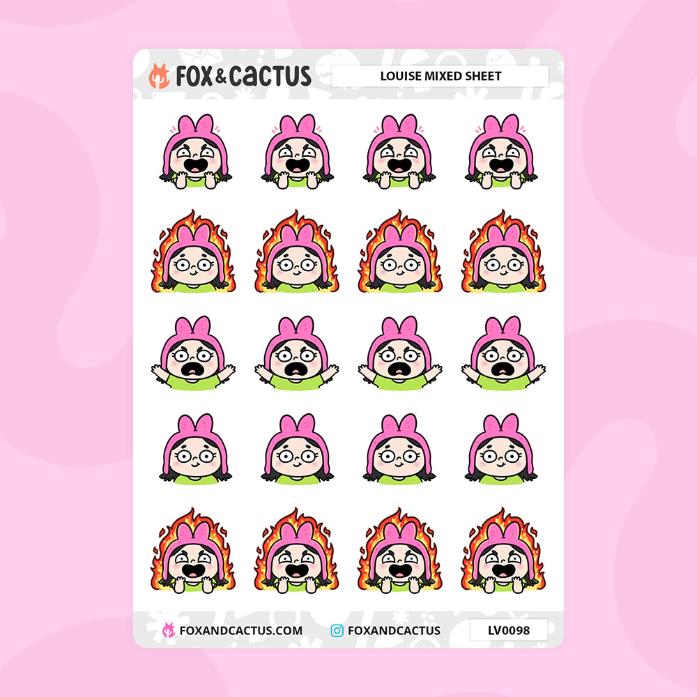 LIMITED Louise Mixed Stickers