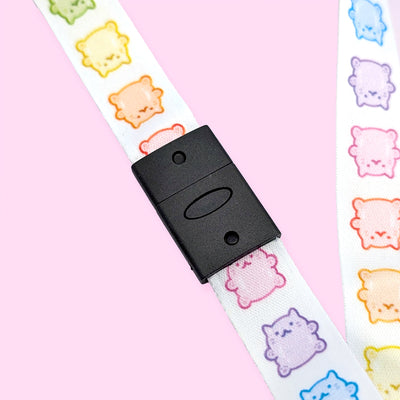 Rainbow Cat Gummies Lanyard