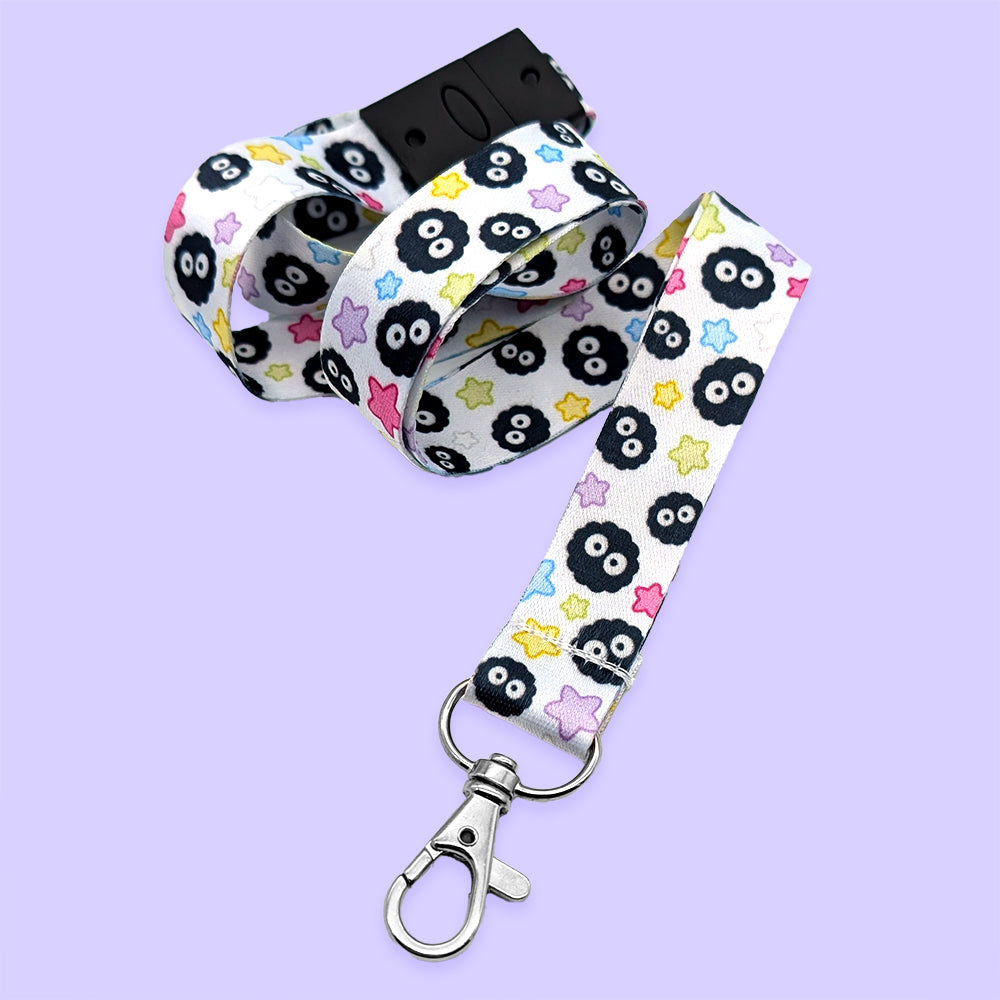 Grey Sooted Away Lanyard