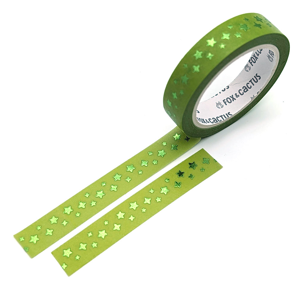 Twinkle (Pickles) Washi Tape (Green Foil) (RETIRED)