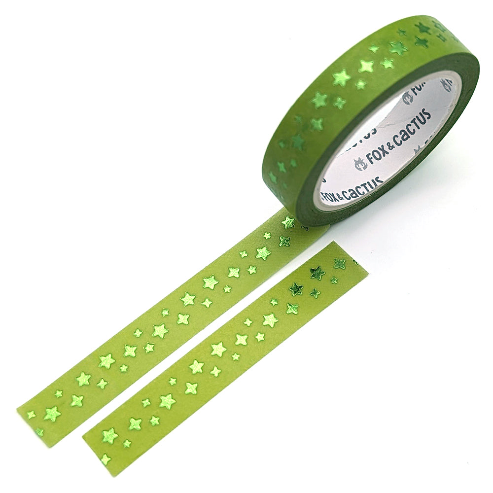 Twinkle (Pickles) Washi Tape (Green Foil) (RETIRED)