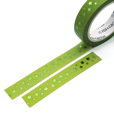 Twinkle (Pickles) Washi Tape (Green Foil) (RETIRED)