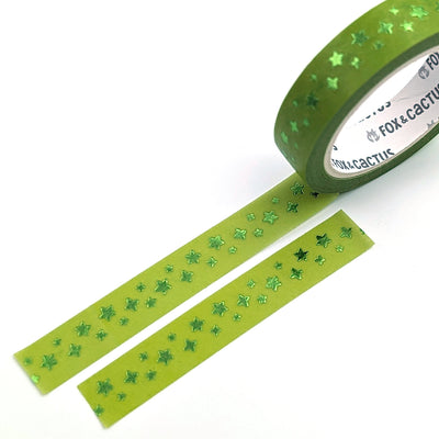 Twinkle (Pickles) Washi Tape (Green Foil) (RETIRED)