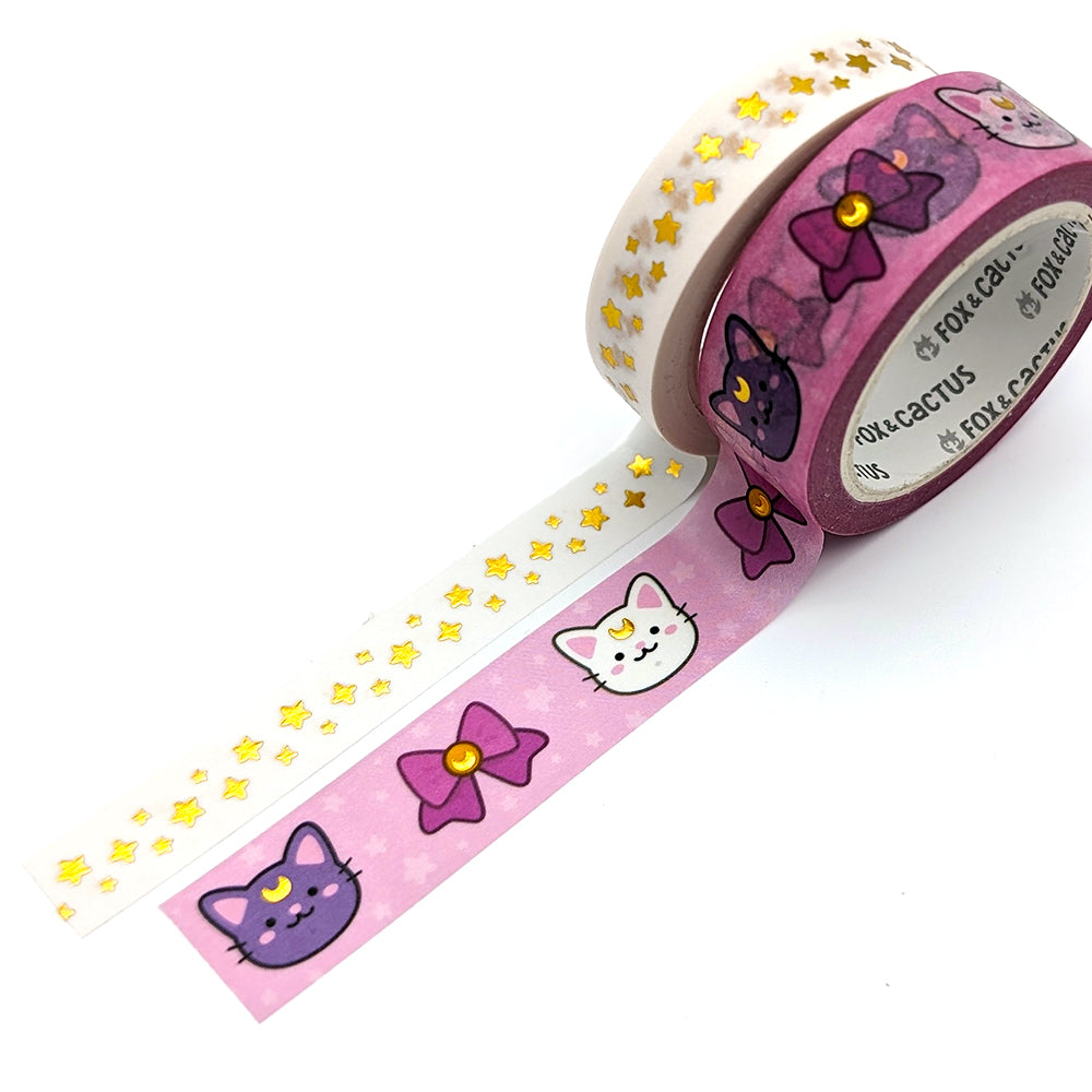 Sailor Mewn Washi Tape (Gold Foil)