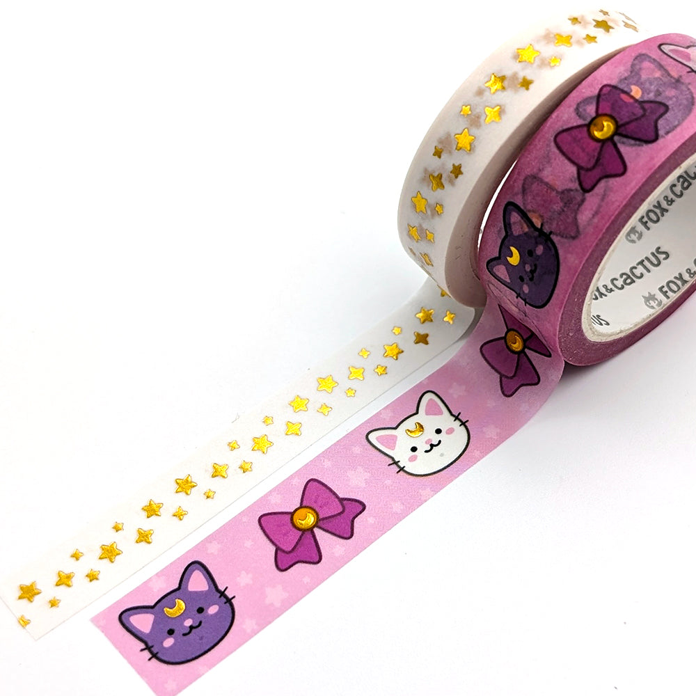 Sailor Mewn Washi Tape (Gold Foil)