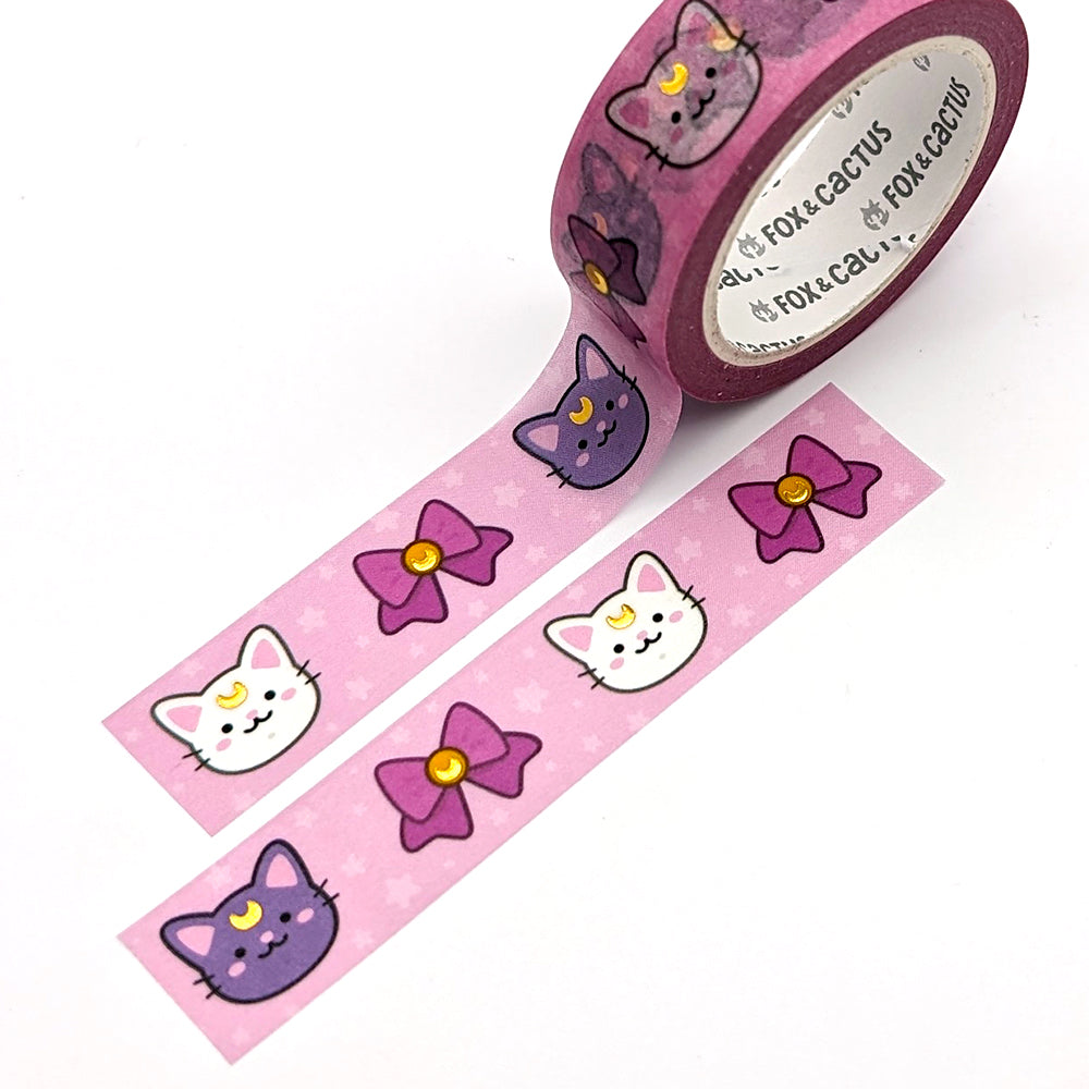 Sailor Mewn Washi Tape (Gold Foil)