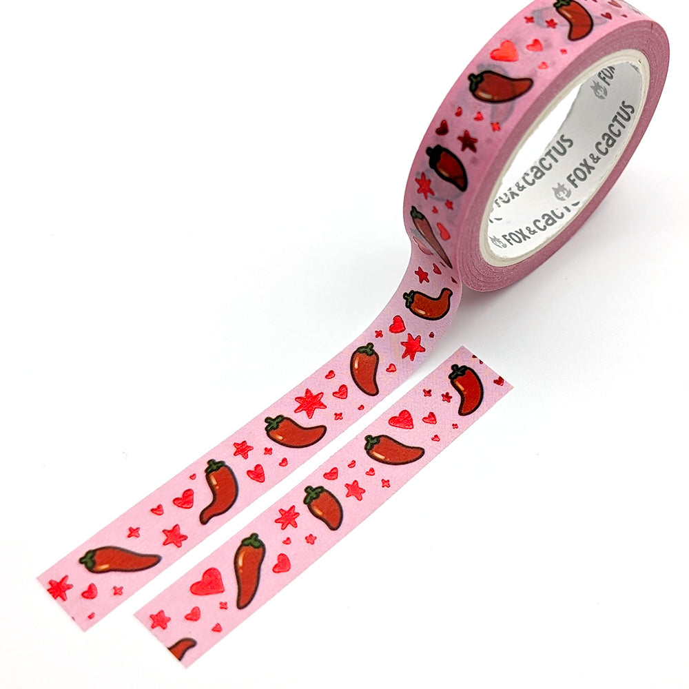 Sugar and Spice Washi Tape (Red Foil)