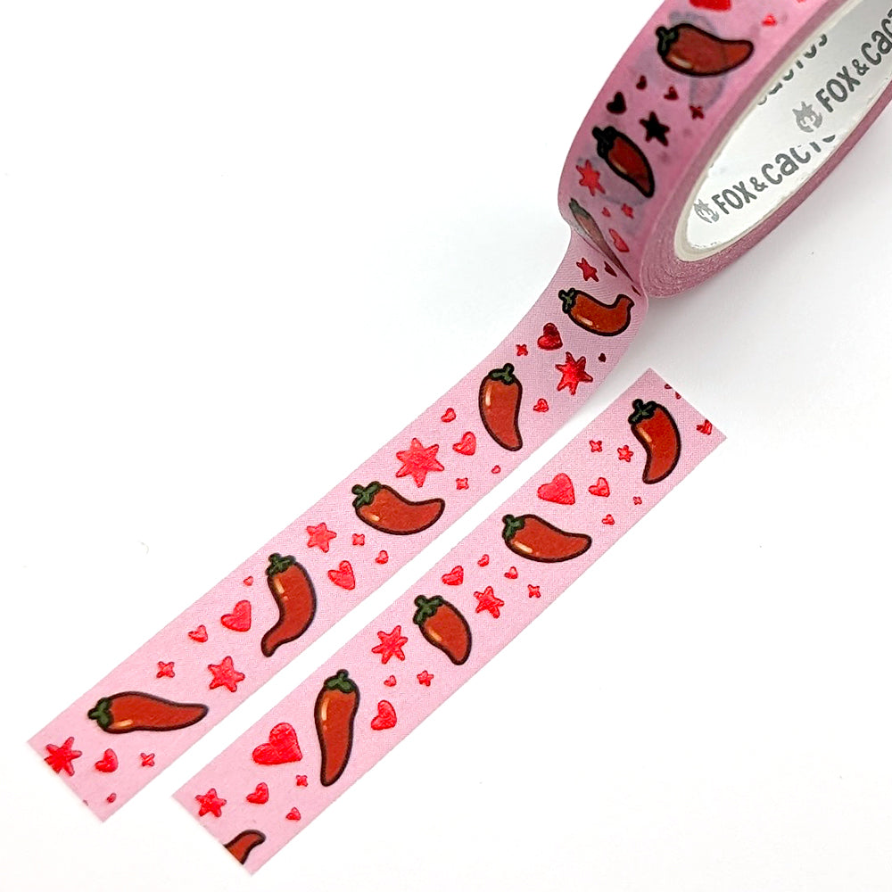 Sugar and Spice Washi Tape (Red Foil)