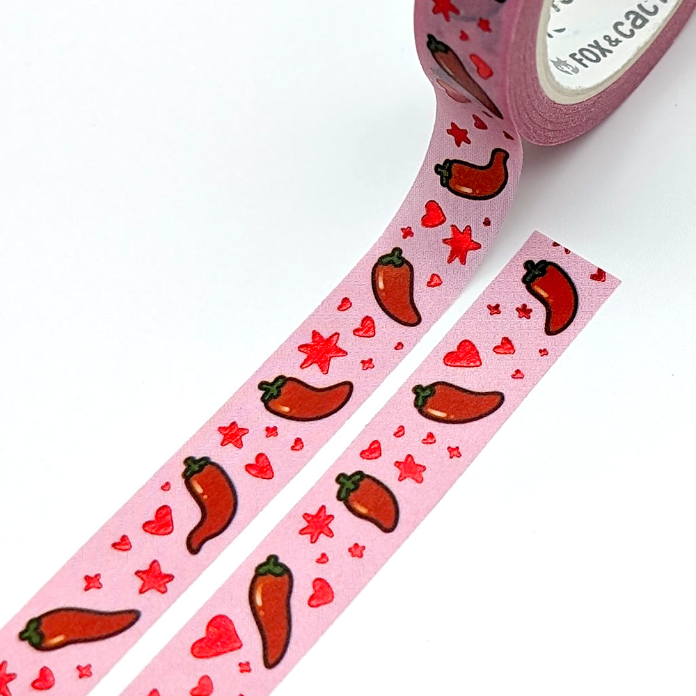 Sugar and Spice Washi Tape (Red Foil)