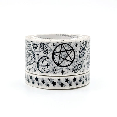 Witchy Vibes (White) Washi Tape Set